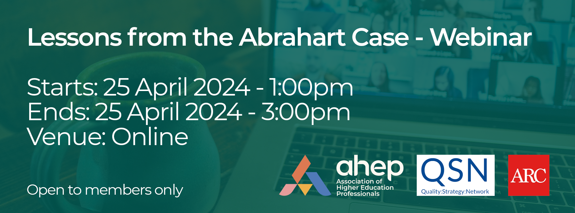 Lessons from the Abrahart Case- Webinar image